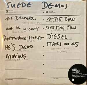 SUEDE - SUEDE DEMOS/LP/limited/clear/RSD